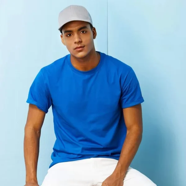 Europe Size 100% Cotton Men's T-Shirt O-Neck Solid Color Men T-shirt for Male T shirts Man Tops Tees Tshirt MRMT 2026 Brand New
