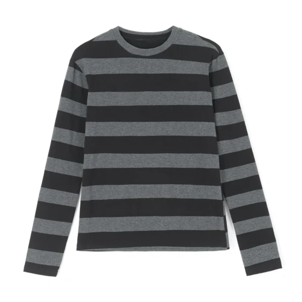 Women Teen Girls Fairy Grunge Y2k Long Sleeve Baggy Shirt Tops Striped Baby Tees Vintage Streetwear T-Shirt Autumn Clothes